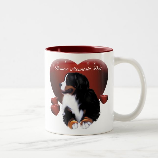 MadDog's Duty Berner In Hearts Mug (Right)