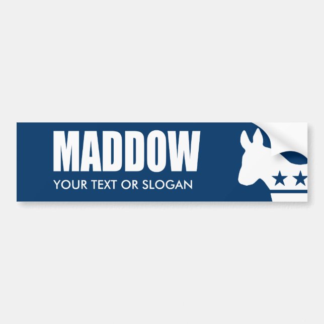 MADDOW 2012 BUMPER STICKER (Front)