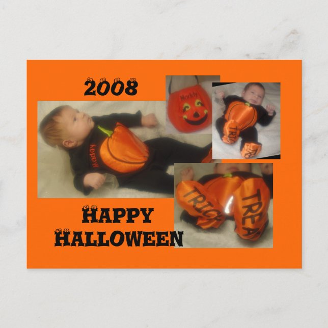 maddy halloween ... postcard (Front)