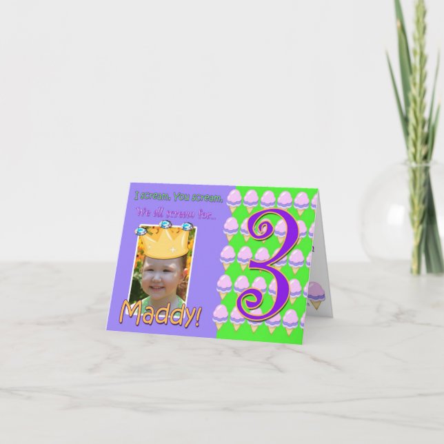 Maddy's Invitation (Front)