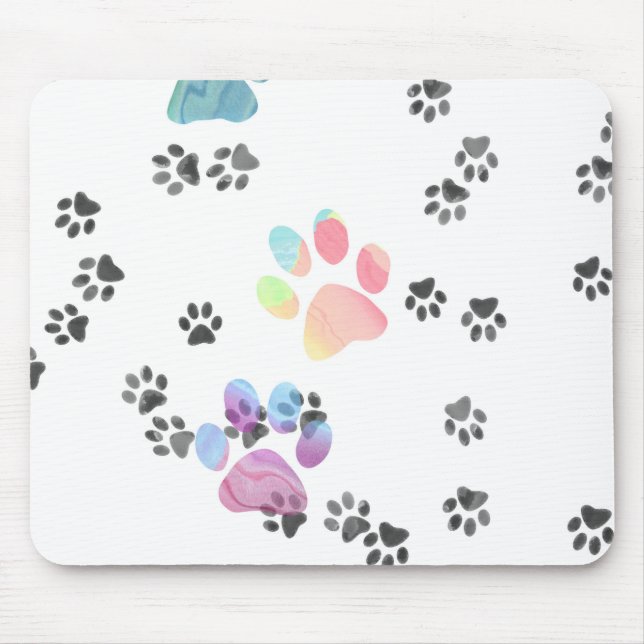 Made by Paws Mouse Pad (Front)
