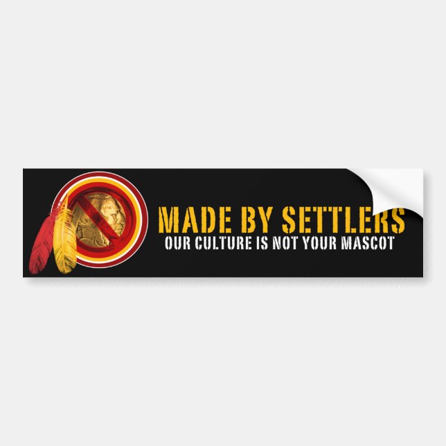 MADE BY SETTLERS BUMPER STICKER (Front)
