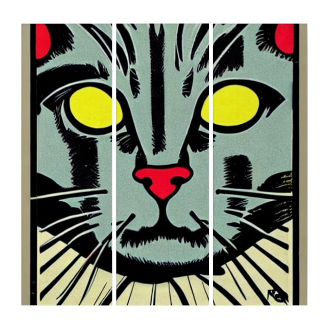 Made Catz Triptych (Front)