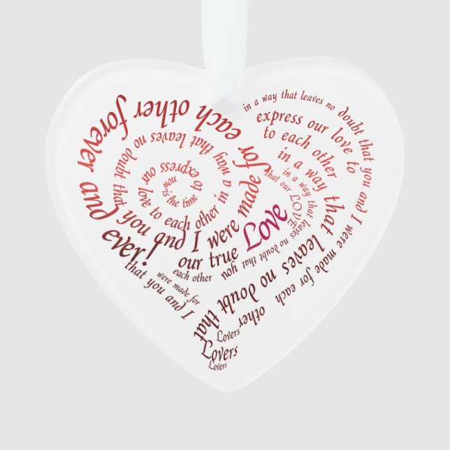 Made For Each Other Engagement Proposal Ornament (Front)