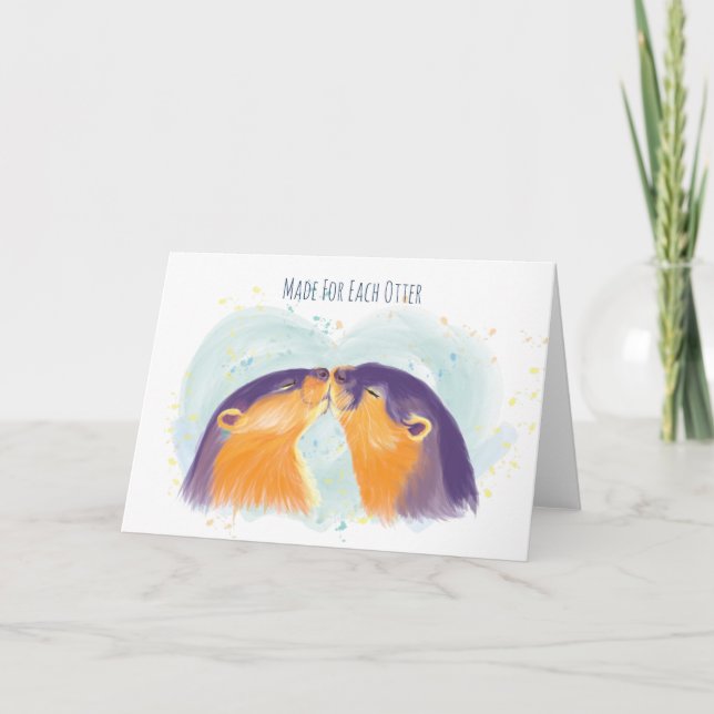 Made For Each Otter Card (Front)