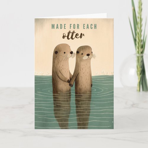 Made for each otter card