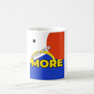 Made for More Bauhaus Geometry, Dark Ground Coffee Mug