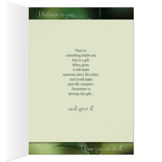 Made For Something Special (Inside (Right))