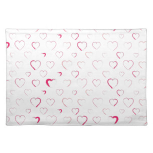 Made for you my heart cloth placemat