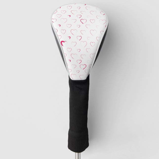 Made for you my heart golf head cover (Front)