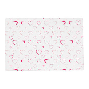 Made for you my heart placemat