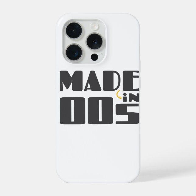 Made in 00s iPhone case (Back)