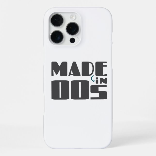 Made in 00s iPhone case (Back)