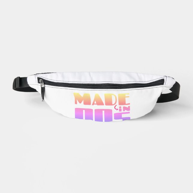 Made in 00s -Nostalgic Vibes Fanny Pack (Front)