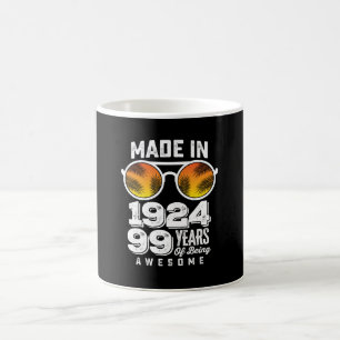 Made In 1924 99 Years Of Being Awesome Coffee Mug