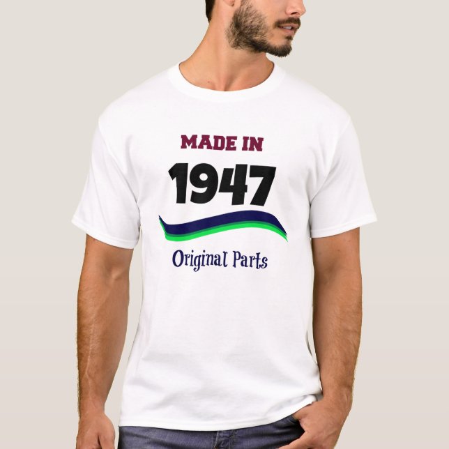 Made in 1947, Original Parts T-Shirt (Front)