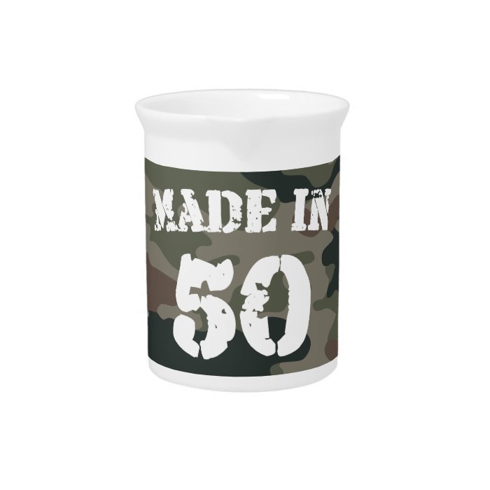 Made In 1950 Drink Pitchers