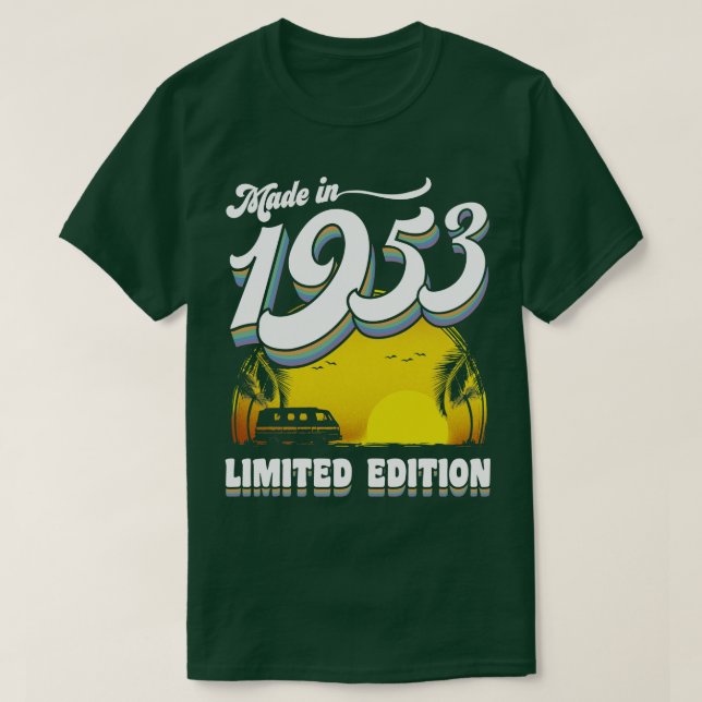 Made in 1953 70th Birthday Gift 70 Years Old 70th  T-Shirt (Design Front)