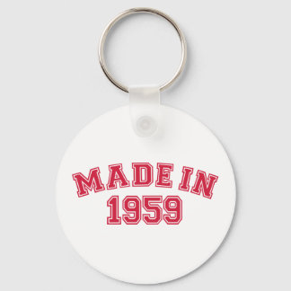 Made in 1959 keychain