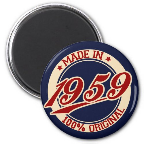 Made In 1959 Magnet