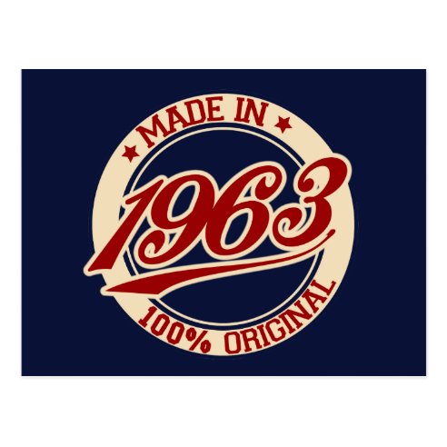 1963 Birthday Cards Zazzle