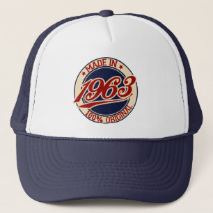 Made In 1963 Trucker Hat