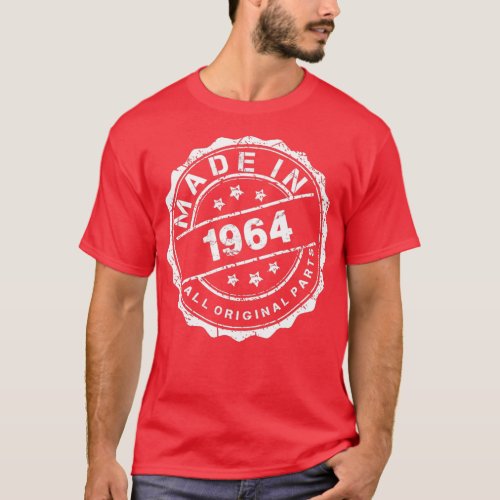 MADE IN 1964 ALL ORIGINAL PARTS T_Shirt