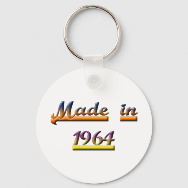 MADE IN 1964 KEYCHAIN (Front)