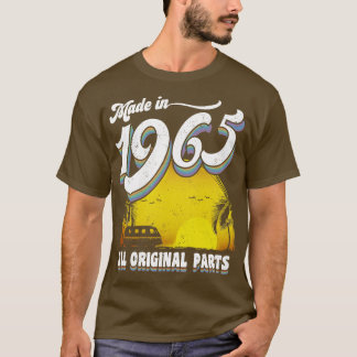 Made in 1965 All Original Parts 53d Birthday Gift T-Shirt