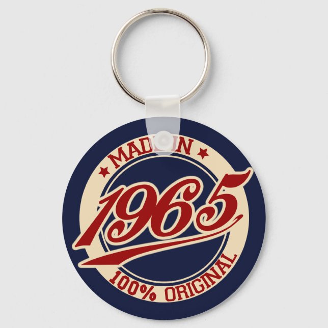 Made In 1965 Keychain (Front)