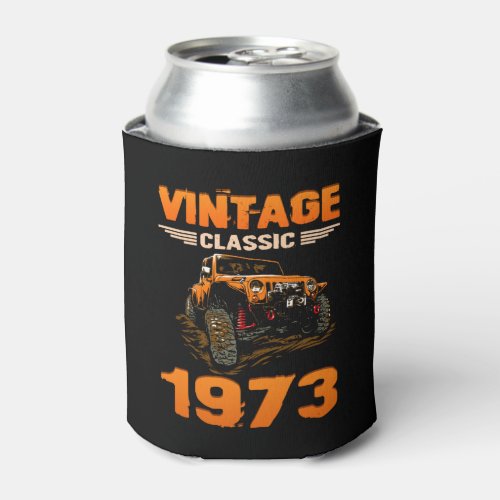 Made In 1973 Retro Can Cooler