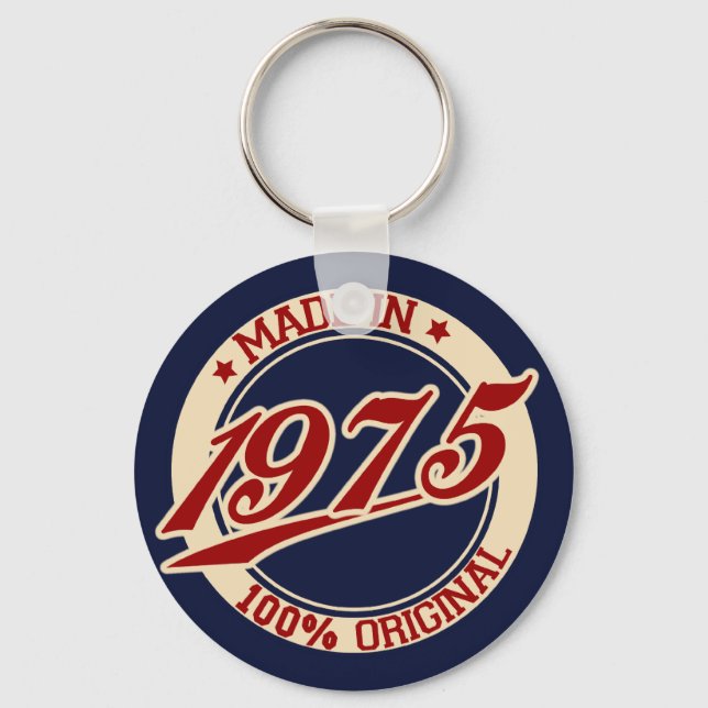 Made In 1975 Keychain (Front)