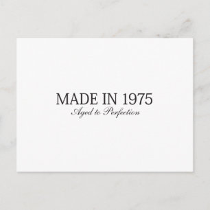 Made in 1975 postcard