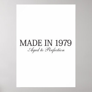 Made in 1979 poster