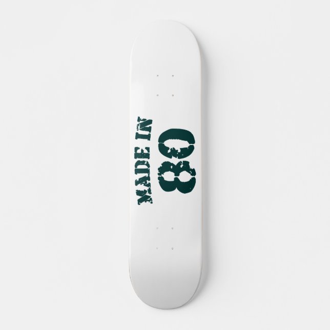 Made In 1980 Skateboard Deck (Front)