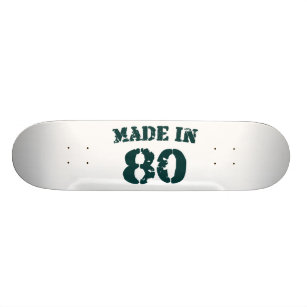 Made In 1980 Skateboard Deck