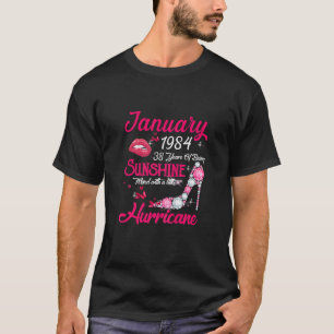 Made In 1982 February Birthday 40 Years Of Being A T-Shirt