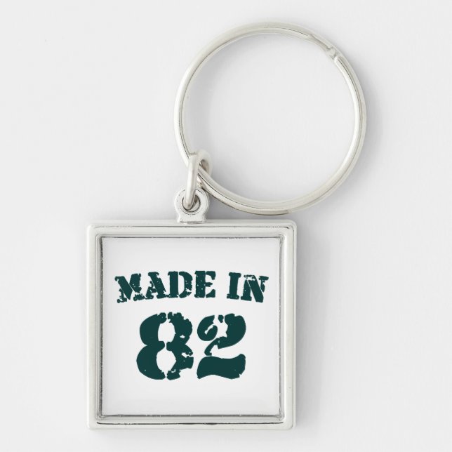 Made In 1982 Keychain (Front)