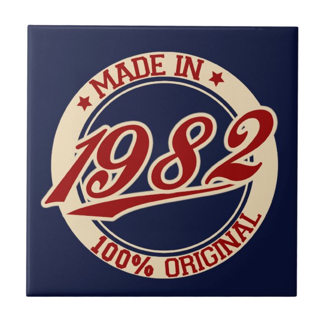 Made In 1982 Tile (Front)