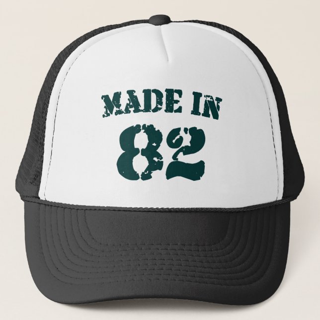 Made In 1982 Trucker Hat (Front)