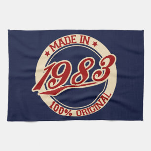 Made In 1983 Towel