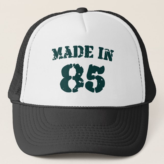 Made In 1985 Trucker Hat (Front)