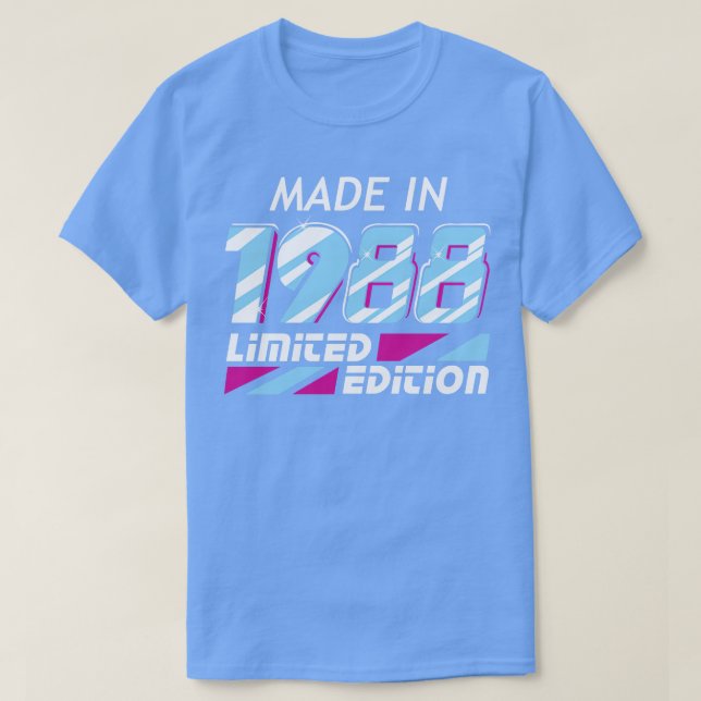 Made in 1988 All Original Parts T-Shirt (Design Front)