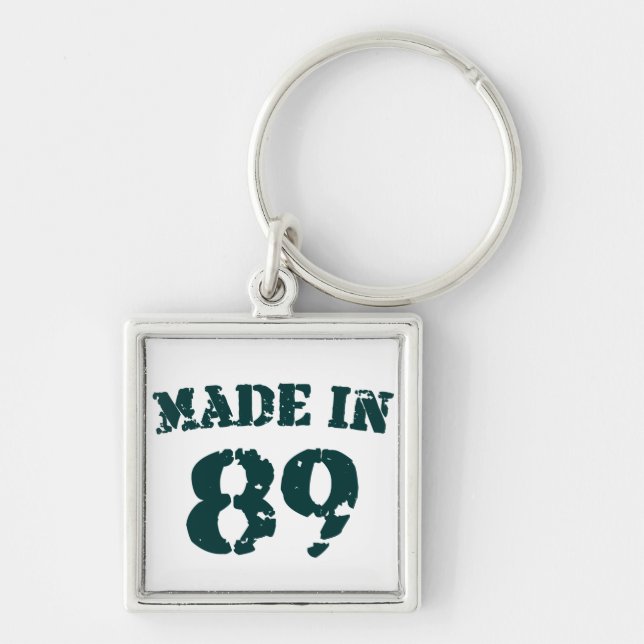 Made In 1989 Keychain (Front)