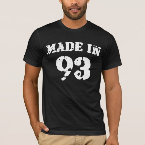 Made In 1993 Shirt