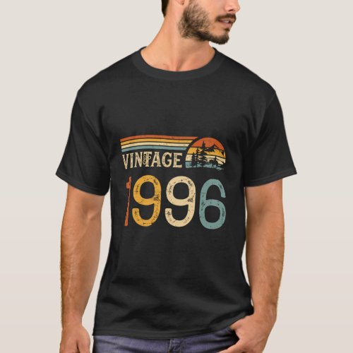 Made In 1996 26Th 1996 T_Shirt