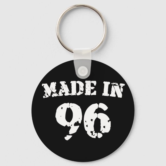 Made In 1996 Keychain (Front)
