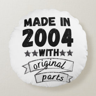 made in 2004 with original parts, round pillow