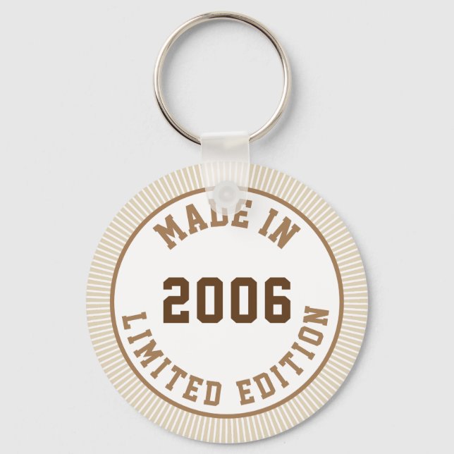 Made in 2006 keychain (Front)