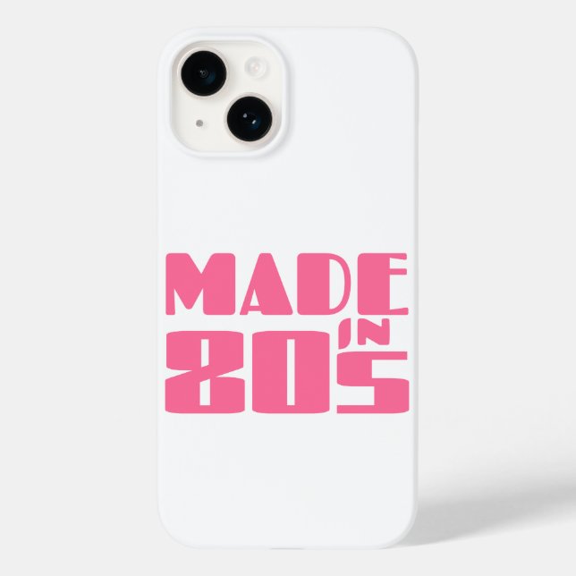 Made in 80s Case-Mate iPhone case (Back)